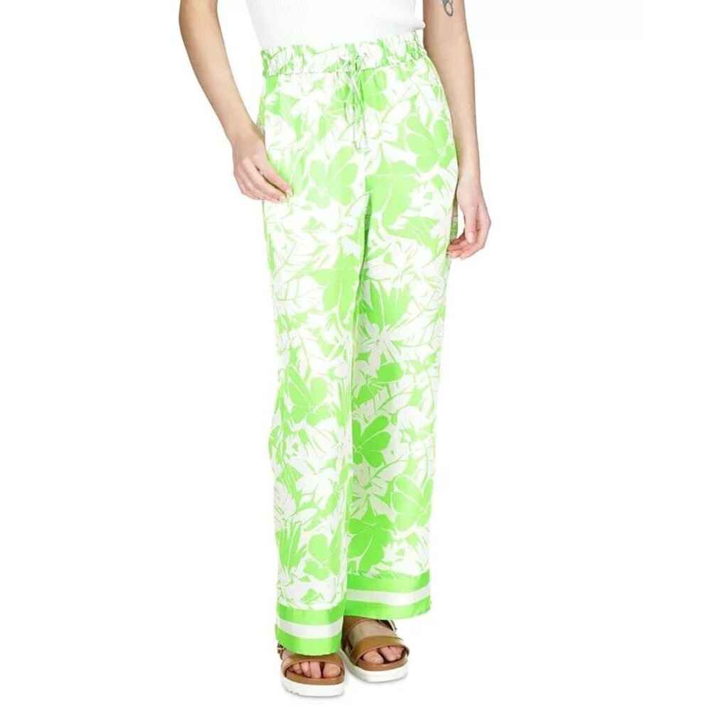 Michael Kors Beach Lounge Pants Women's  P/XS Apple Green Lightweight Summer